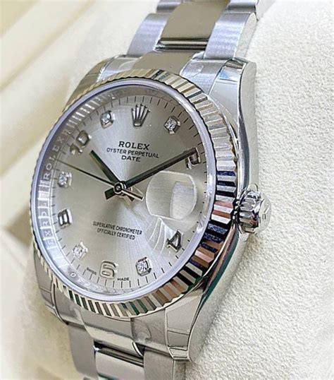 rolex datejust 34 mm on wrist|rolex datejust price chart.